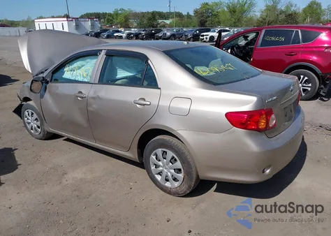 2009 Toyota Corolla Le из США, поврежденный, VIN 1NXBU40E49Z034833